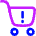 Cart Alert Quantity Limits Icon from Flex Neon Set
