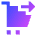 Cart Checkout Icon from Sharp Gradient Set