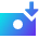 Money Incoming Profit Icon from Sharp Gradient Set