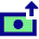 Money Outgoing Expense Icon from Sharp Pop Set