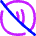 Payment Contactless Off Icon from Flex Neon Set
