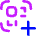 Qr Code Add Generate Icon from Flex Neon Set