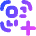 Qr Code Add Generate Icon from Flex Gradient Set