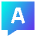 Chat Bubble Answer Icon from Sharp Gradient Set