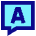 Chat Bubble Answer Icon from Sharp Pop Set