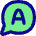 Chat Bubble Answer Circle Icon from Flex Pop Set