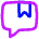 Chat Bubble Bookmark Reply Comment Icon from Flex Neon Set