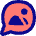 Chat Bubble Mms Media Photo Circle Icon from Flex Pop Set