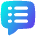 Chat Bubble Notes Icon from Flex Gradient Set