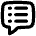 Chat Bubble Notes Icon from Flex Remix Set