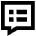 Chat Bubble Notes Icon from Sharp Remix Set