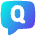 Chat Bubble Question Icon from Flex Gradient Set