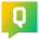 Chat Bubble Question Icon from Sharp Gradient Set