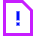 Sim Card Alert Icon from Sharp Neon Set