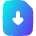 Sim Card Download Eject Icon from Flex Gradient Set