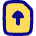 Sim Card Upload Insert Icon from Flex Pop Set