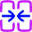 Table Cell Merge Icon from Flex Neon Set