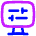Desktop Display Settings Icon from Flex Neon Set