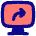 Desktop Screen Share Icon from Flex Pop Set