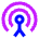 Antenna Settings Icon from Sharp Neon Set