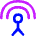 Antenna Settings Icon from Flex Neon Set
