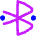 Bluetooth Connected Icon from Flex Neon Set