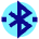 Bluetooth Connected Icon from Sharp Pop Set