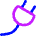 Connection Integration Plugin Icon from Flex Neon Set