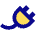 Connection Integration Plugin Icon from Sharp Pop Set