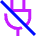 Power Off Icon from Sharp Neon Set