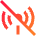 Signal Disconnected Icon from Sharp Gradient Set