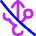 Usb Off Disconnected Icon from Flex Neon Set