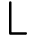 L Icon from Typeface - Free Set