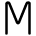 M Icon from Typeface - Free Set