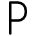 P icon - Free transparent PNG, SVG. No sign up needed.