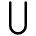 U Icon from Typeface - Free Set