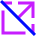 Arrow Open In New Off Icon from Sharp Neon Set