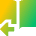 Book Flip Next Page Arrow Icon from Sharp Gradient Set