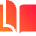 Book Flip Previous Page Icon from Sharp Gradient Set