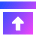 Box Unarchive File Icon from Sharp Gradient Set