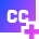 Content Close Caption Add Icon from Sharp Gradient Set
