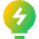Content Insight Idea Trivia Icon from Sharp Gradient Set