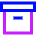 Archive Box Icon from Sharp Neon Set