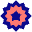 Badge Award Star Icon from Sharp Pop Set