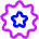 Badge Award Star Icon from Flex Neon Set