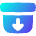 Box Archive File Icon from Flex Gradient Set