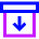 Box Archive File Icon from Sharp Neon Set