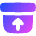 Box Unarchive File Icon from Flex Gradient Set
