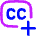 Content Close Caption Add Icon from Flex Neon Set