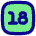 Content Rating 18 Up Icon from Flex Pop Set